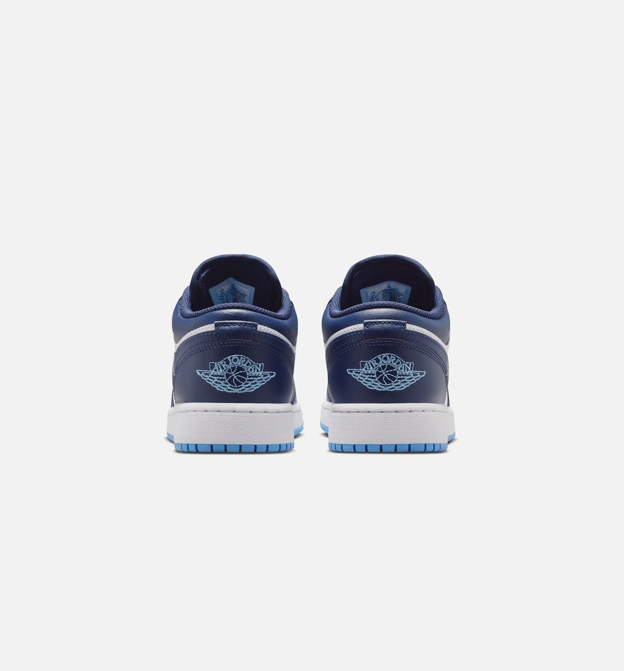 Air Jordan 1 Low Grade School Lifestyle Shoe Midnight Navy University Blue White
