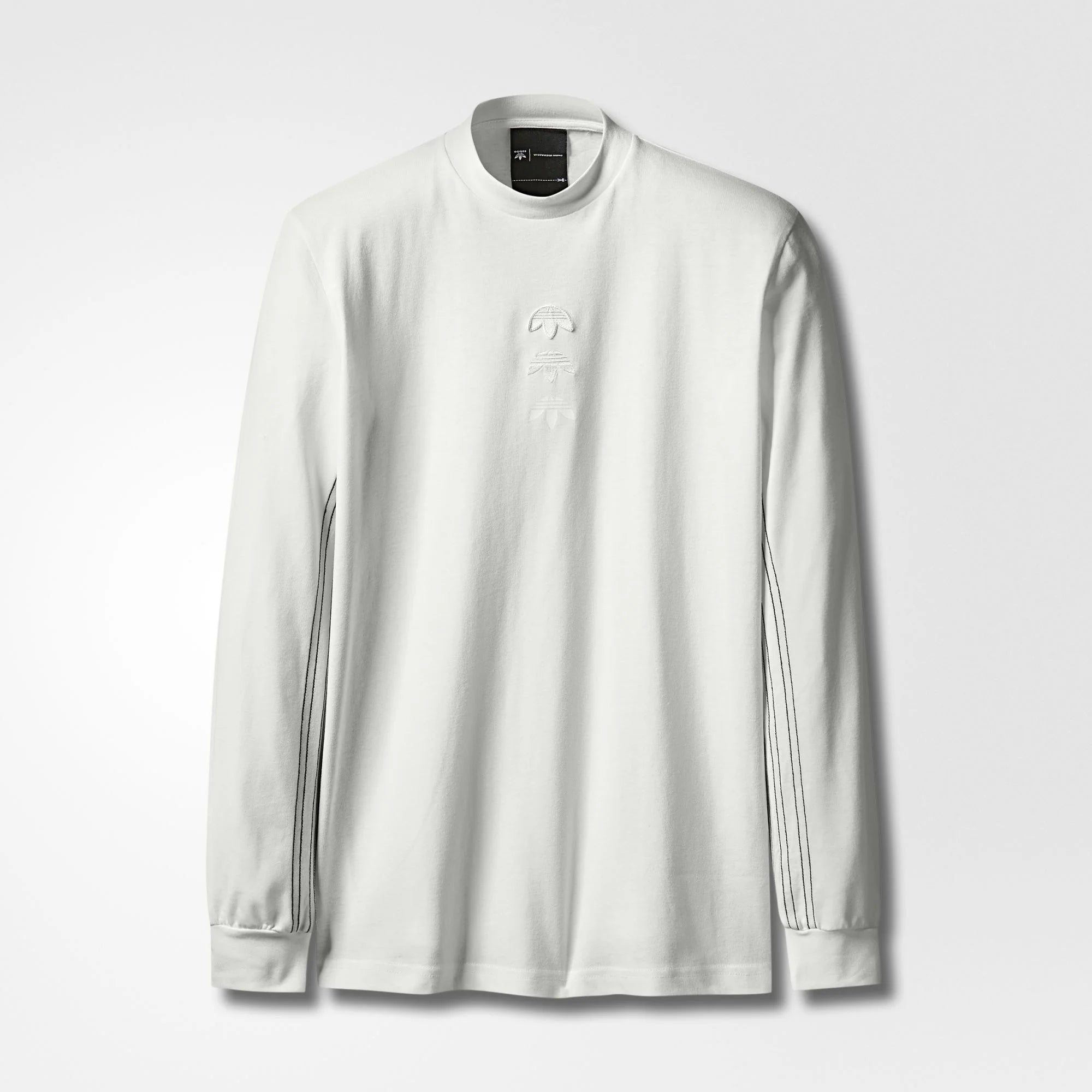 adidas X Alexander Wang AW Logo Long Sleeve Tee Mens White