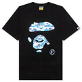ABC Camo Ape Face Tee Black Blue