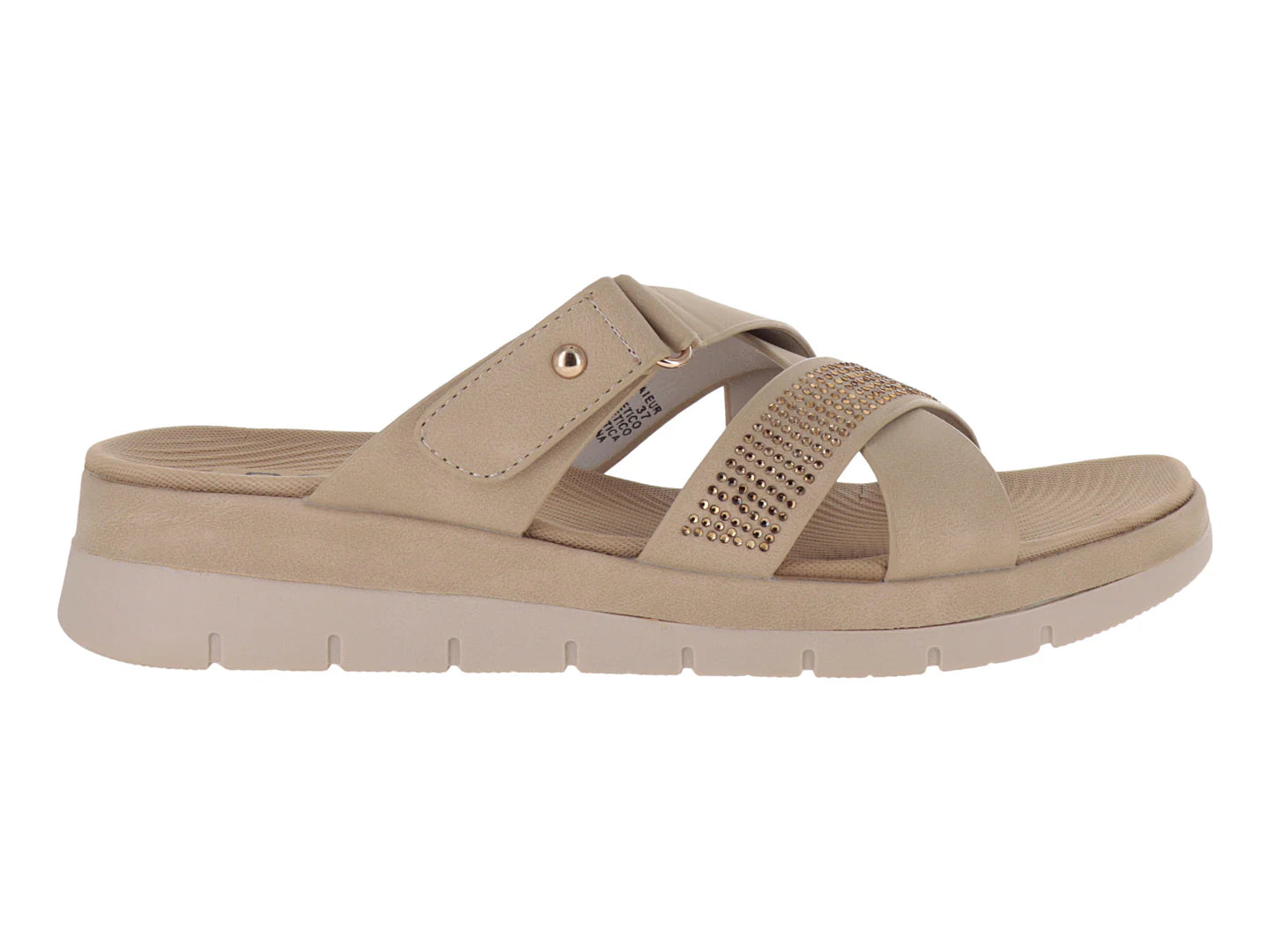 Sandalias ROZE Plataforma Camel para Mujer