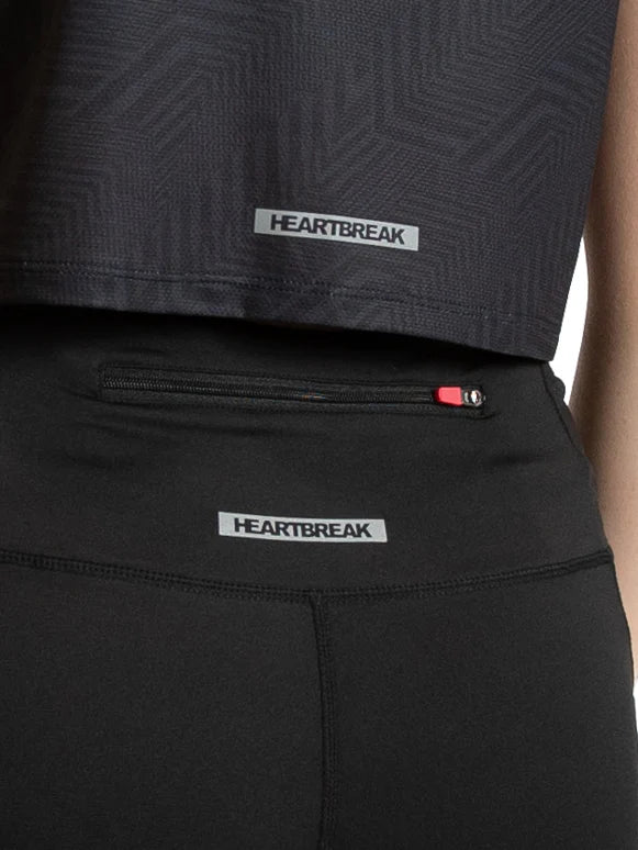 Heartbreak Womens Triple Pocket 5 Running Shorts