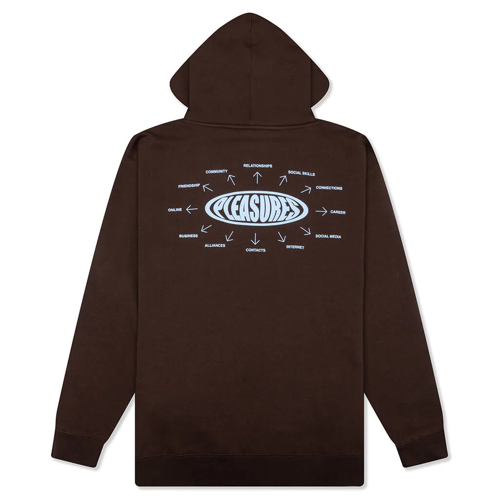 Overview Hoodie Brown