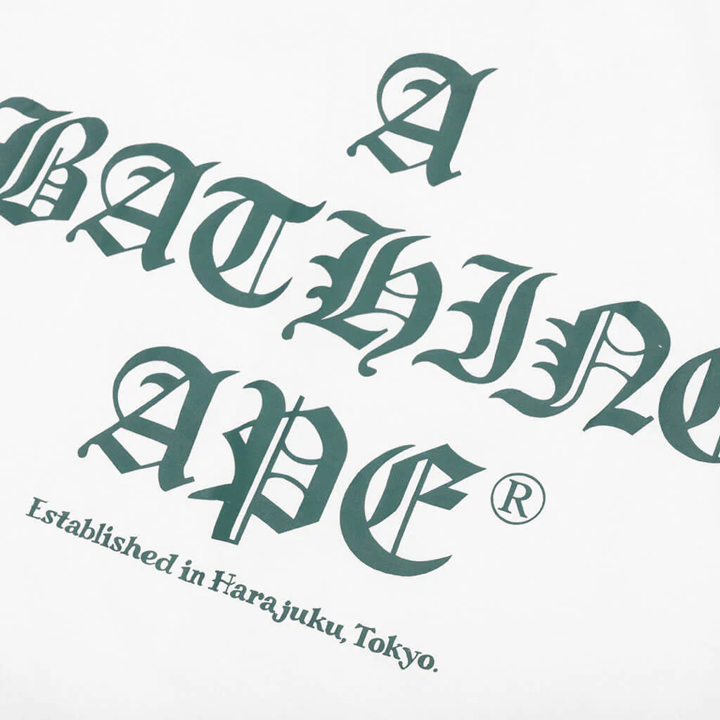 Logo Tee White