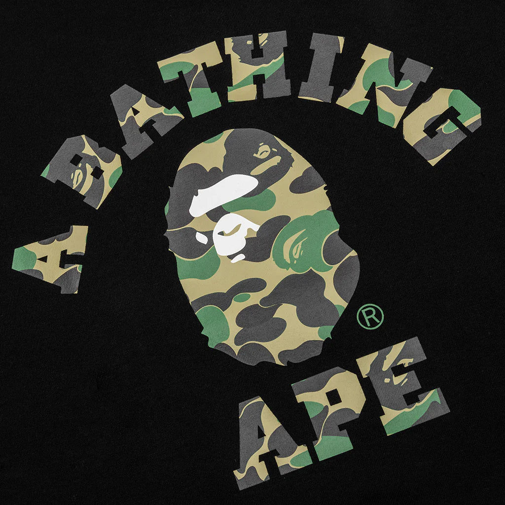 Abc Camo College Tee Black Green