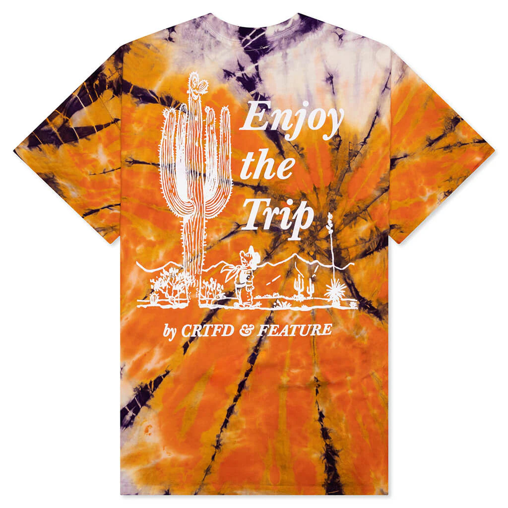 Feature x CRTFD T Shirt Tie Dye