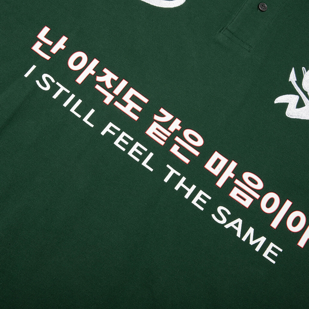 Devilish Polo Green