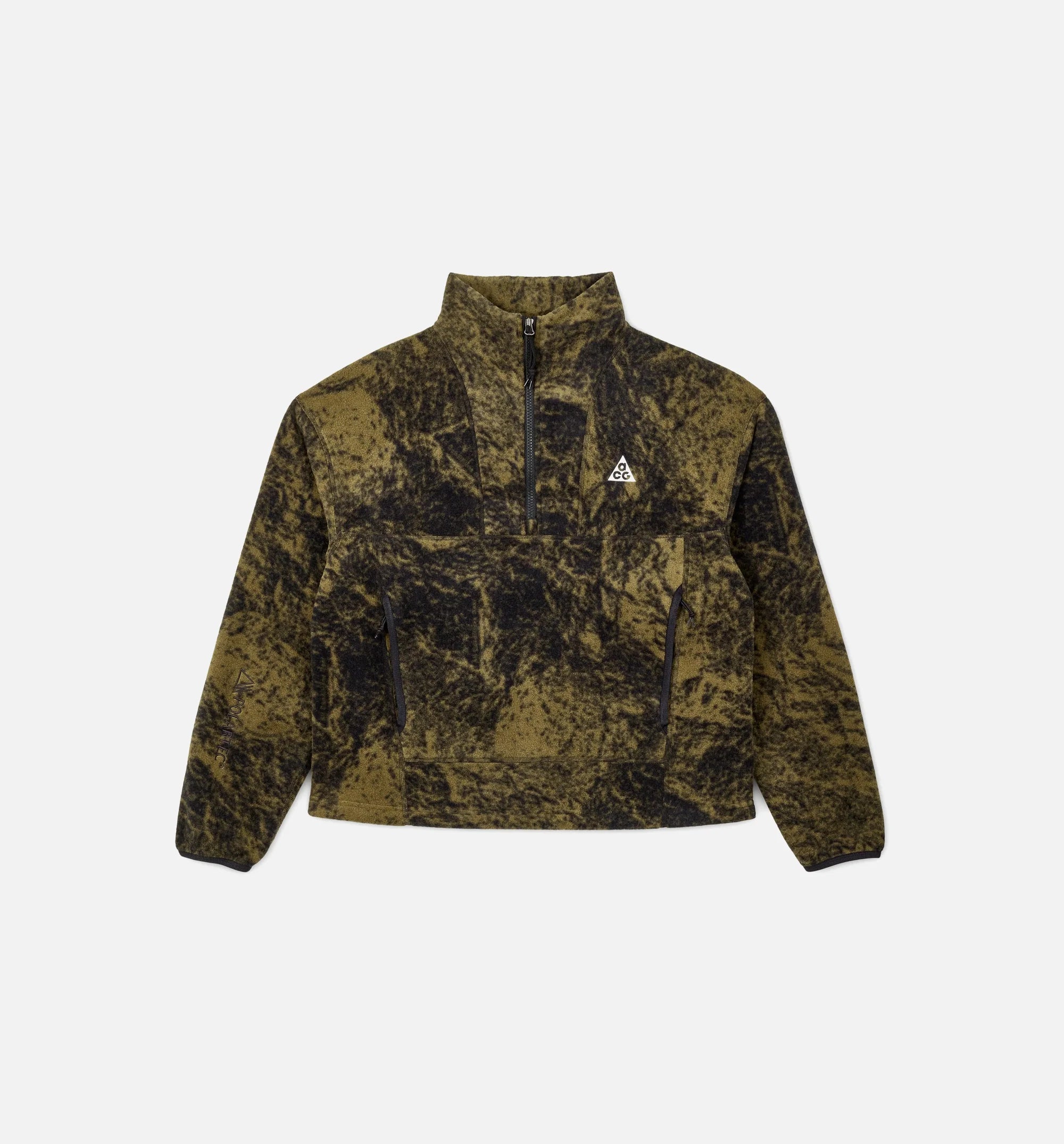 ACG Wolf Tree Half Zip Womens Jacket Black Brown