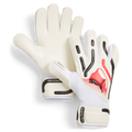 PUMA Ultra Pro RC Goalkeeper Gloves White Blue Fire Orchid