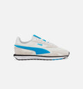 Lo Rider Tech Retro Womens Lifestyle Shoe White Blue