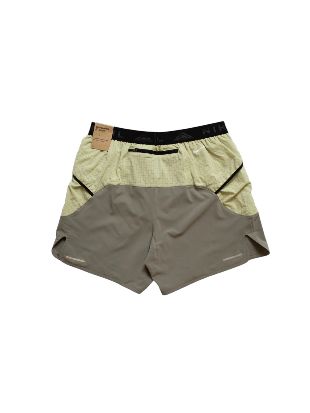 Nike Mens Trail Second Sunrise Dri FIT 5 Brief Lined Running Shorts