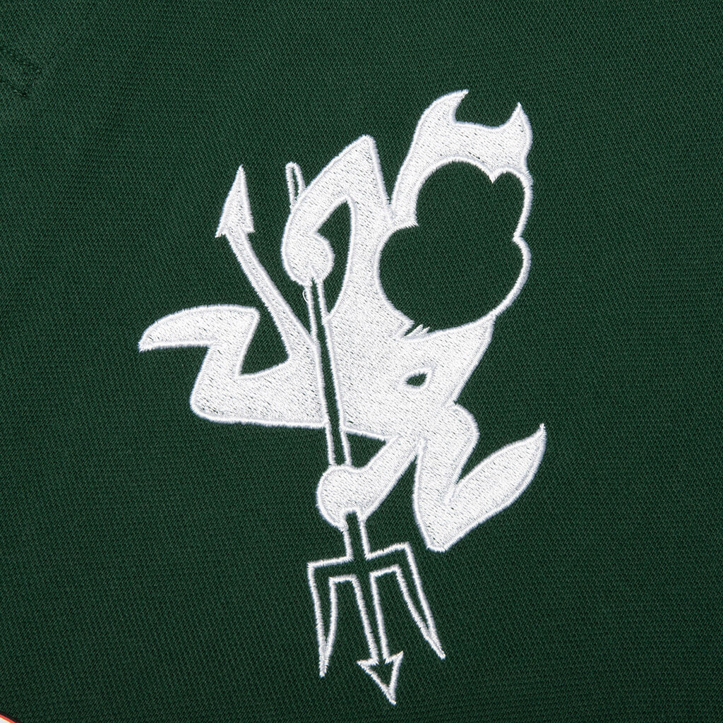 Devilish Polo Green