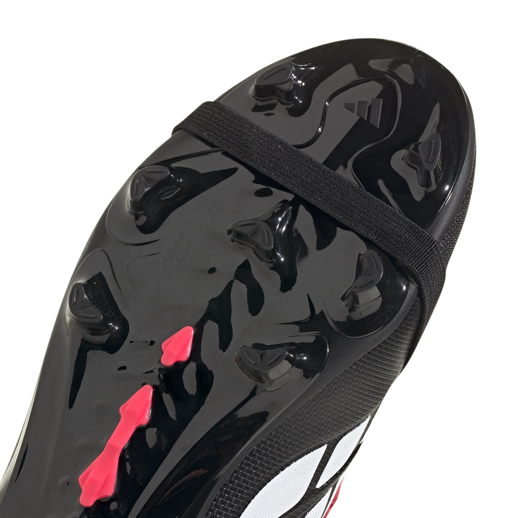 adidas Predator League Fold Over Tongue FG Firm Ground Youth Soccer Cleats Black White