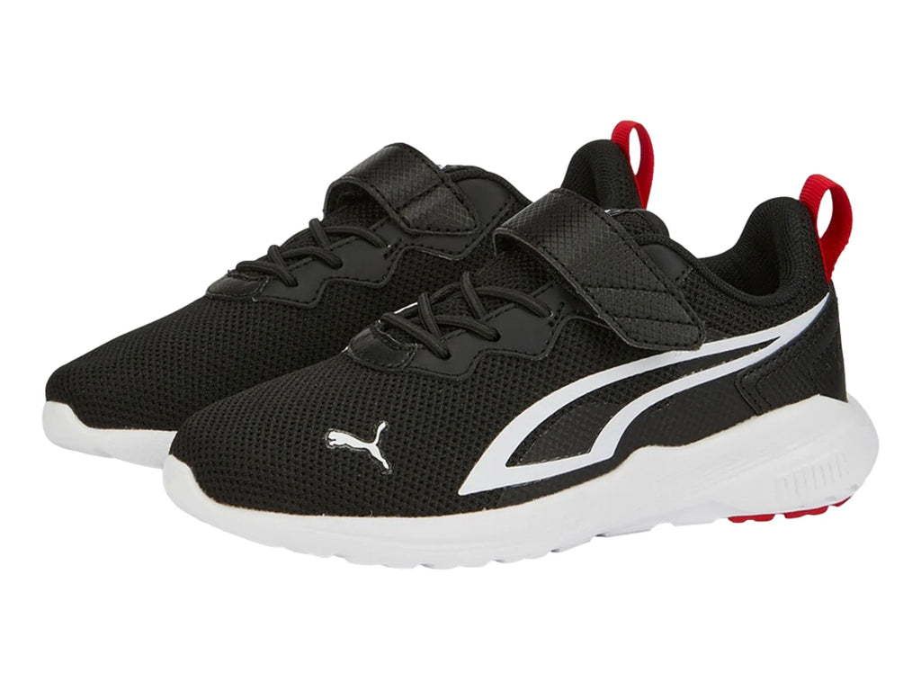 Tenis PUMA Active AC Negro y Blanco para Niño