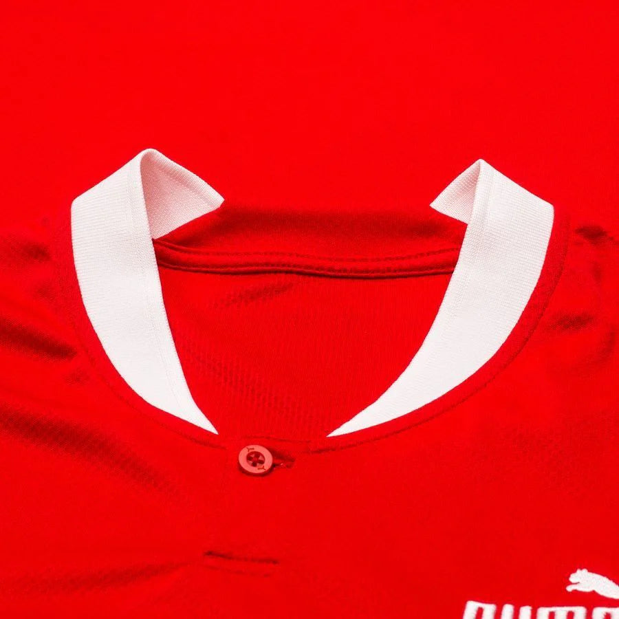 PUMA Mens Austria Home Jersey 22 Red White
