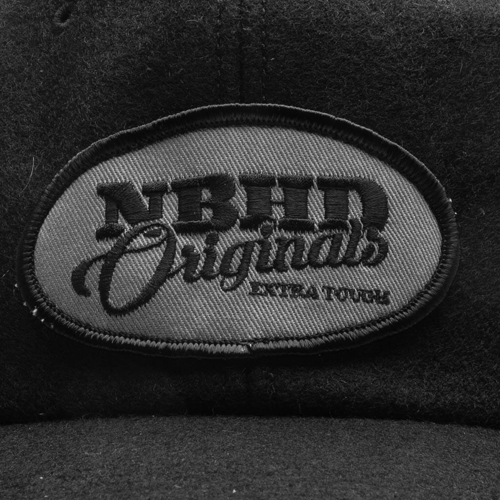 Melton Dad Cap Black