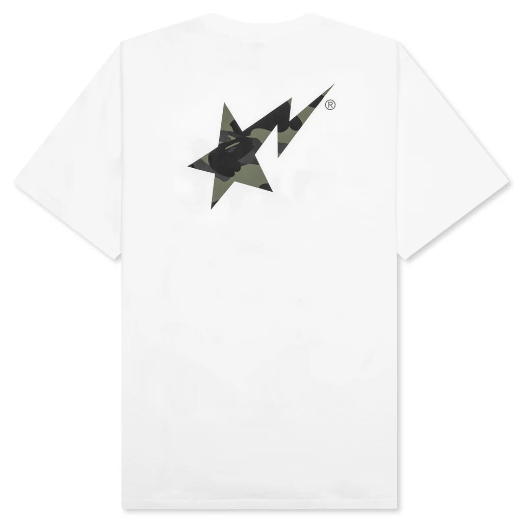 1st Camo Bape STA Tee White Green