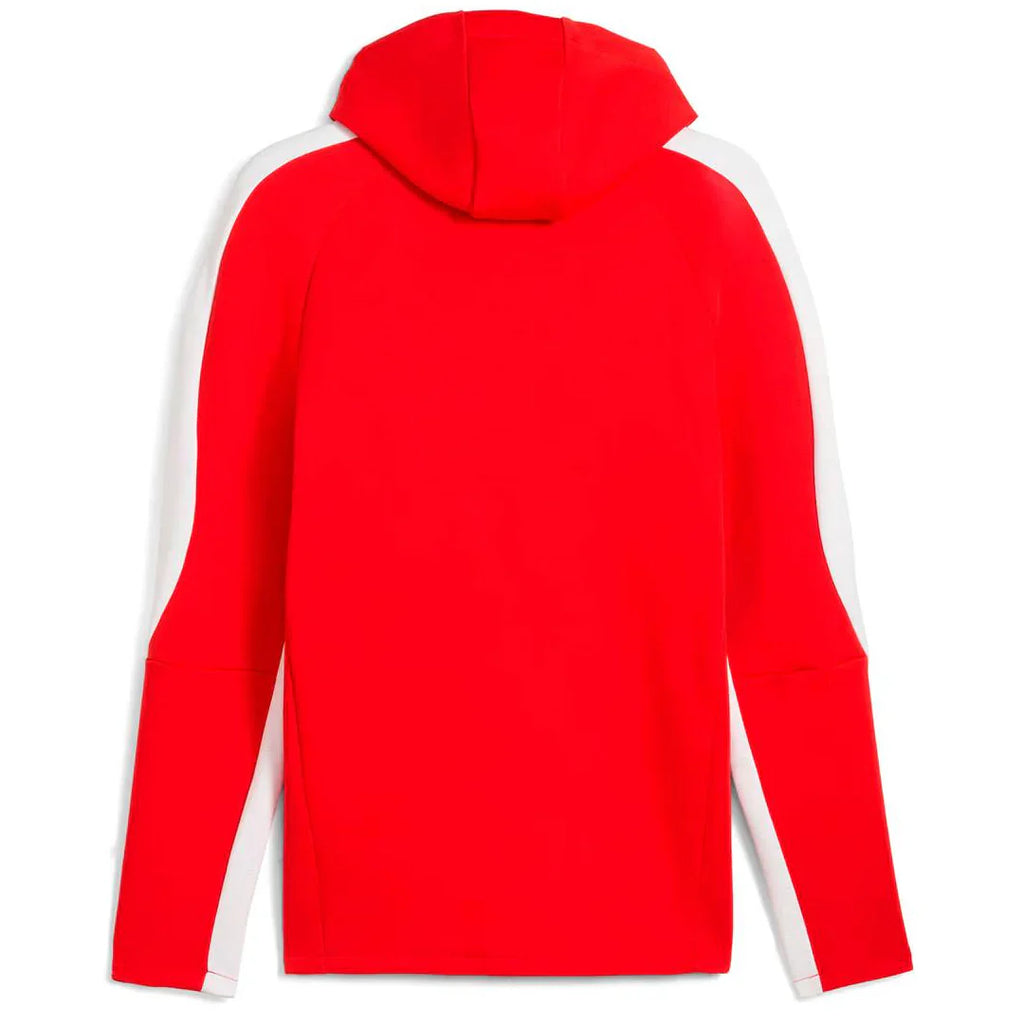 PUMA Chivas Evostripe Hooded Mens Soccer Jacket Red White