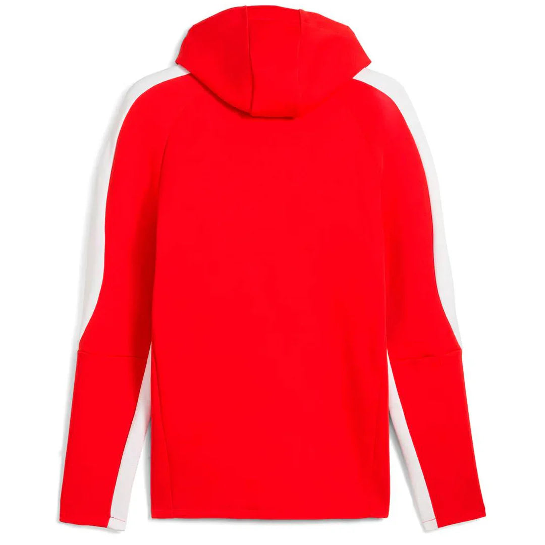 PUMA Chivas Evostripe Hooded Mens Soccer Jacket Red White