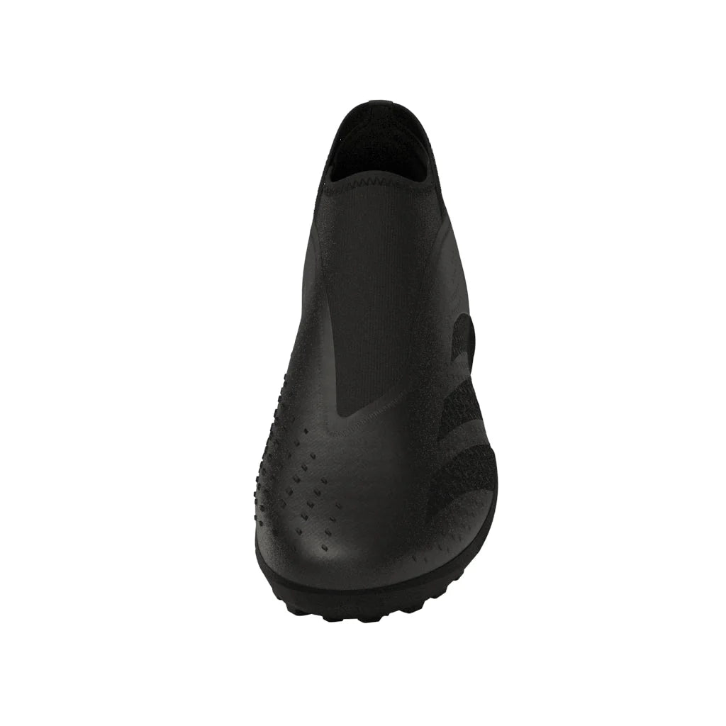 adidas Predator Accuracy3 Laceless Turf Soccer Cleats Black Black White