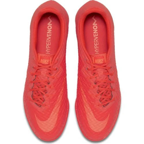 Nike Hypervenomx Finale IN Mens Soccer Shoes Bright Crims