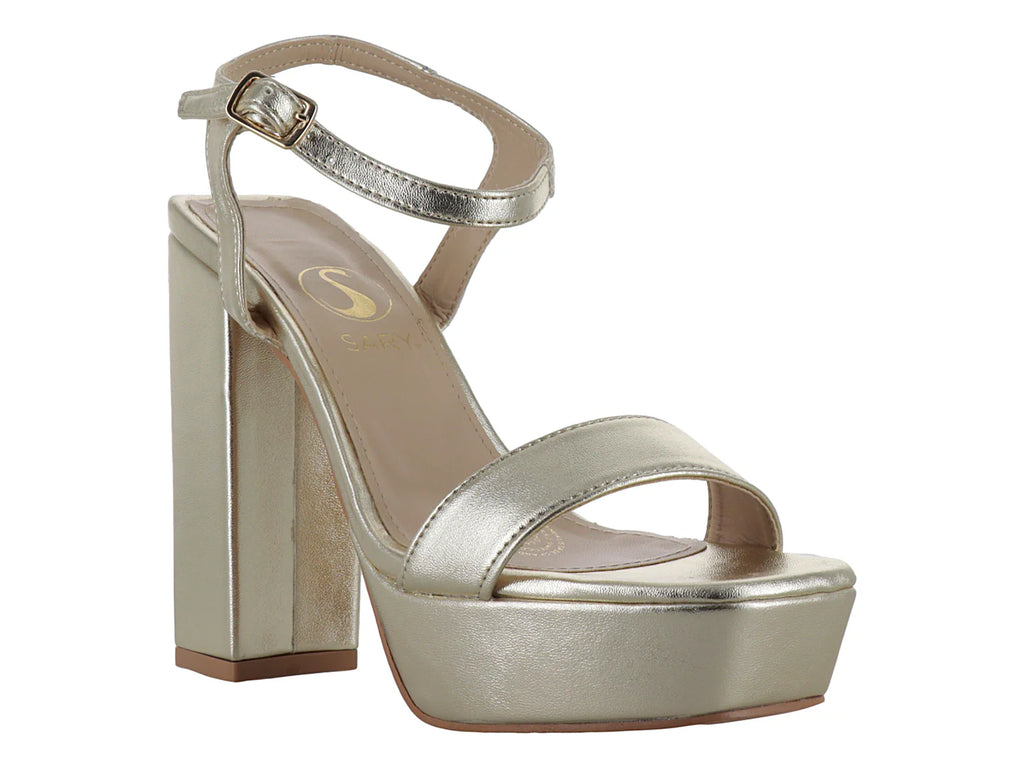 Zapatillas Sary Oro Inglés para Mujer