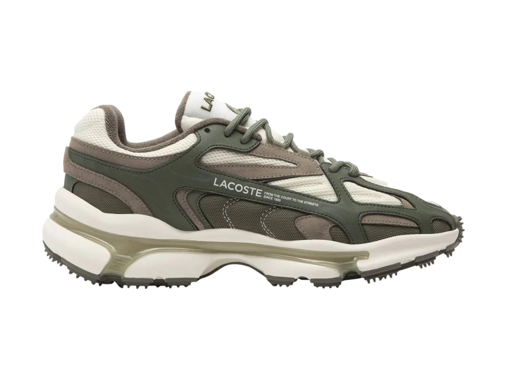 Tenis Lacoste L003 Verde Oliva para Hombre