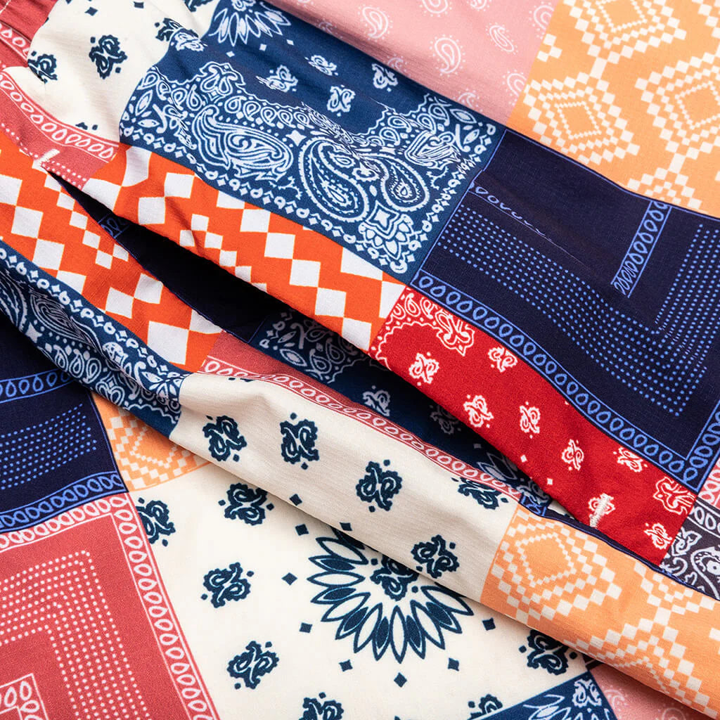 Paisley Cabana Short Ember