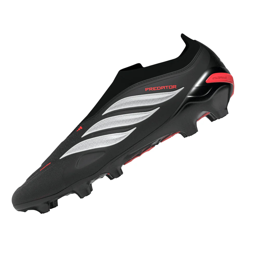 adidas Predator League Laceless FG Firm Ground Mens Soccer Cleats Black White