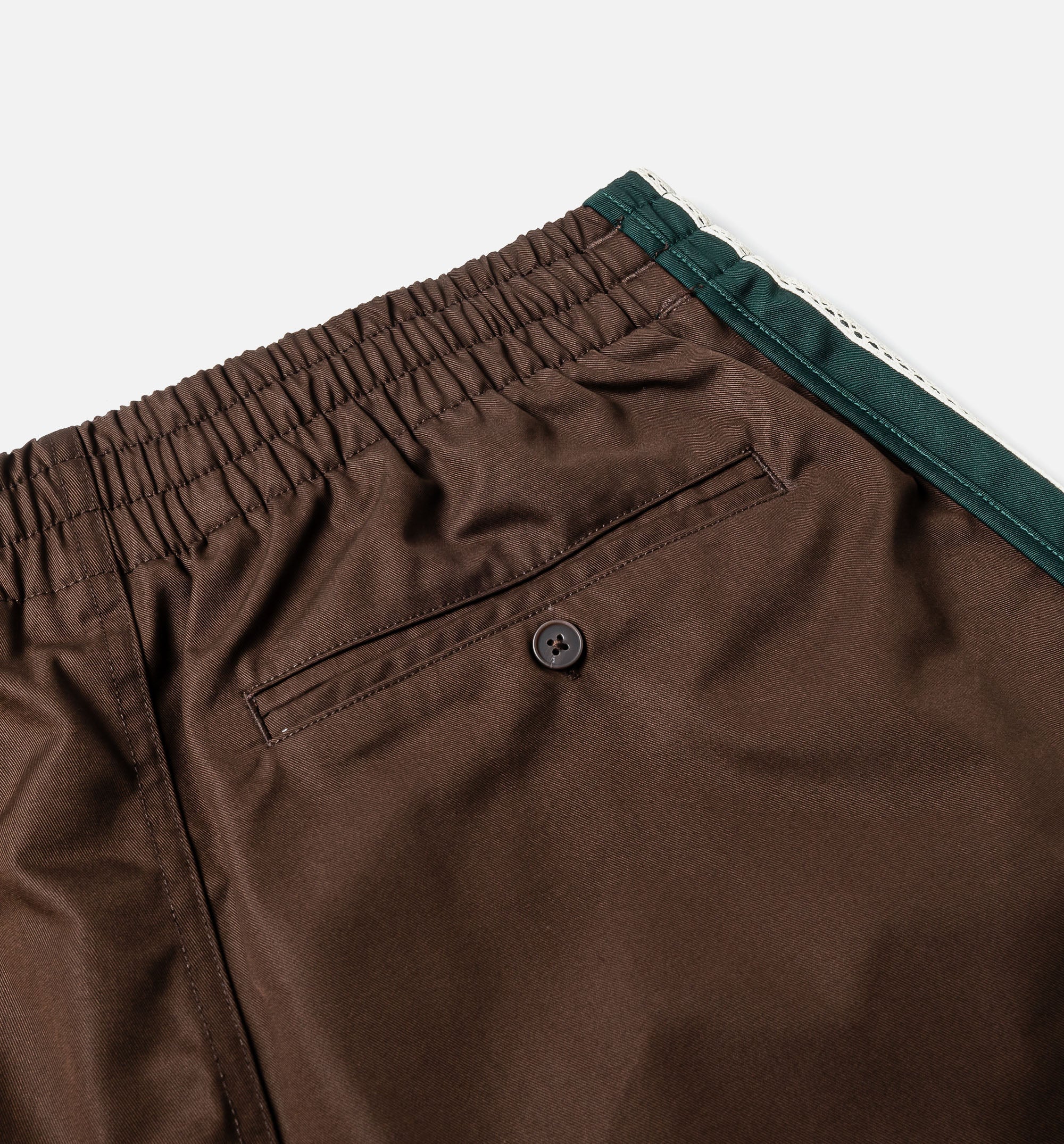 Clot x Adidas Sprinter Mens Short Green Night Dark Brown