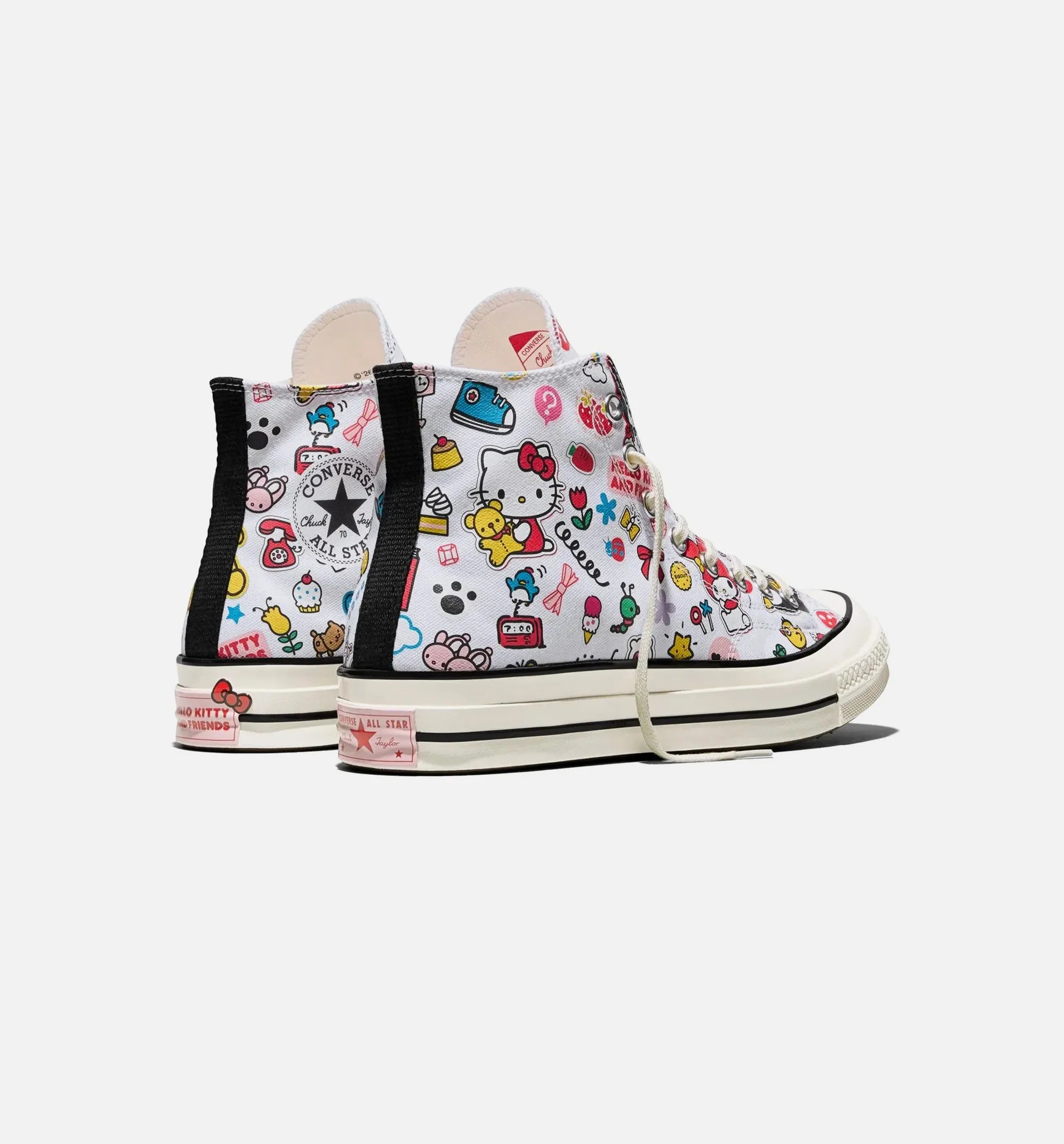 Hello Kitty And friends Chuck 70 Mens Lifestyle Shoe White Pink Green