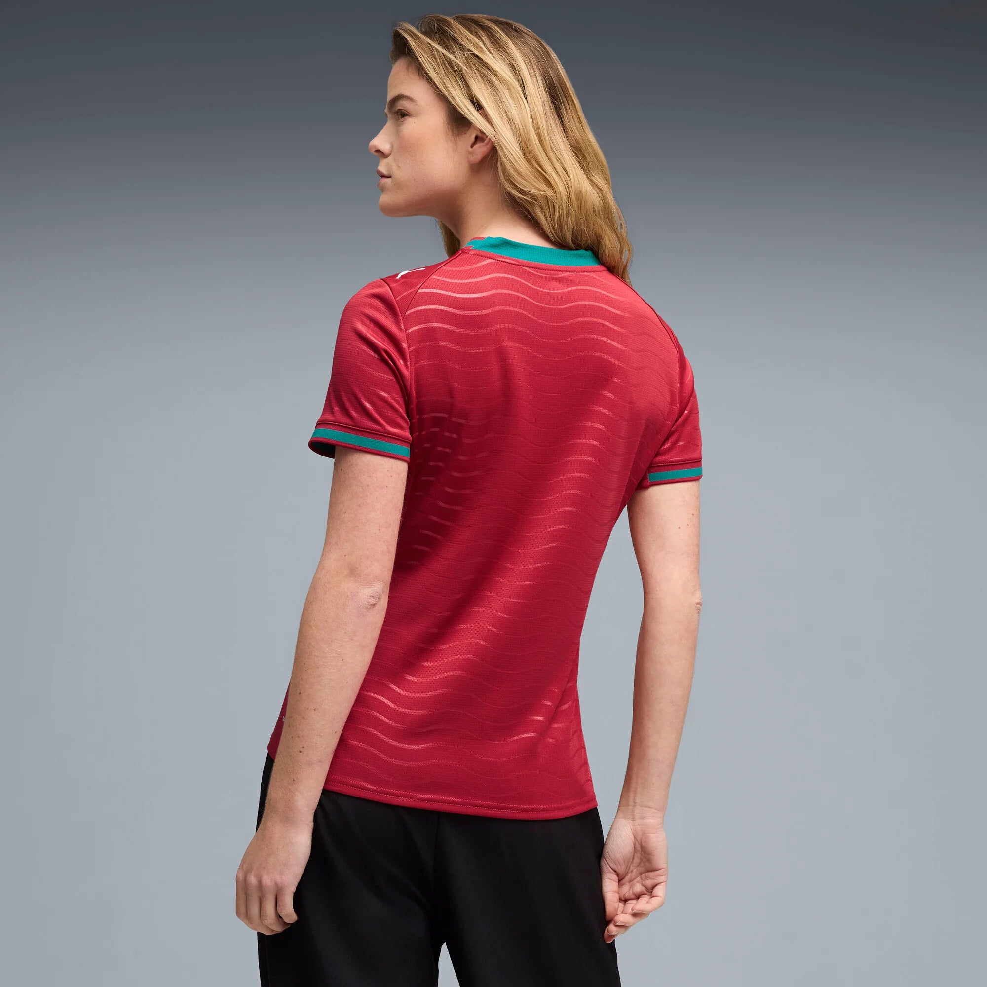 PUMA Portugal Home Womens Soccer Jersey 2026 Red Green