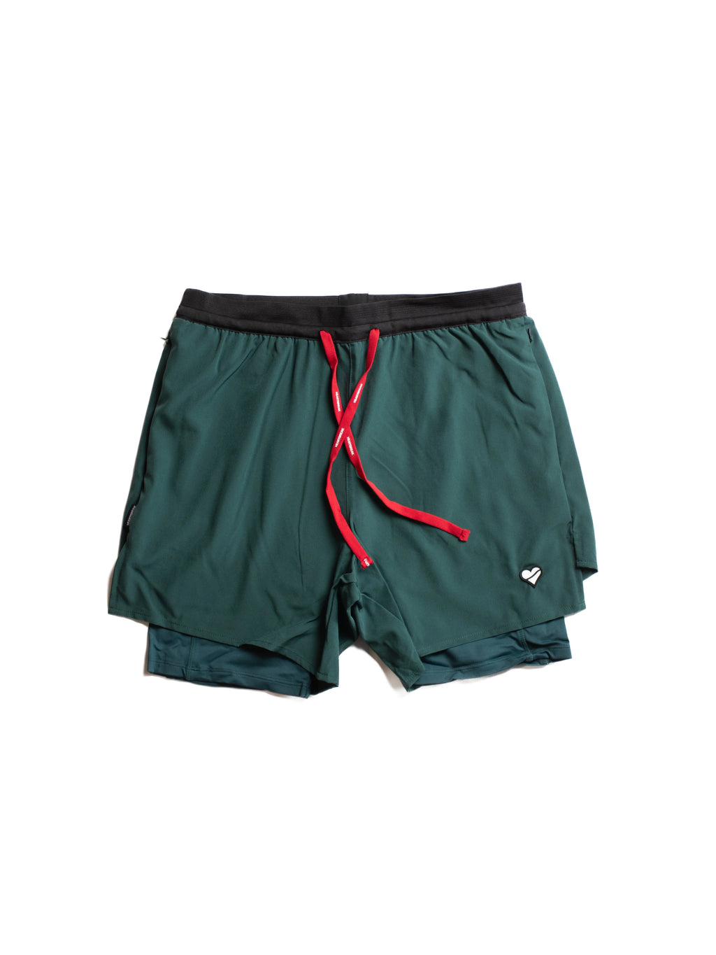 Heartbreak Mens Deerfoot 2 in 1 5 Shorts