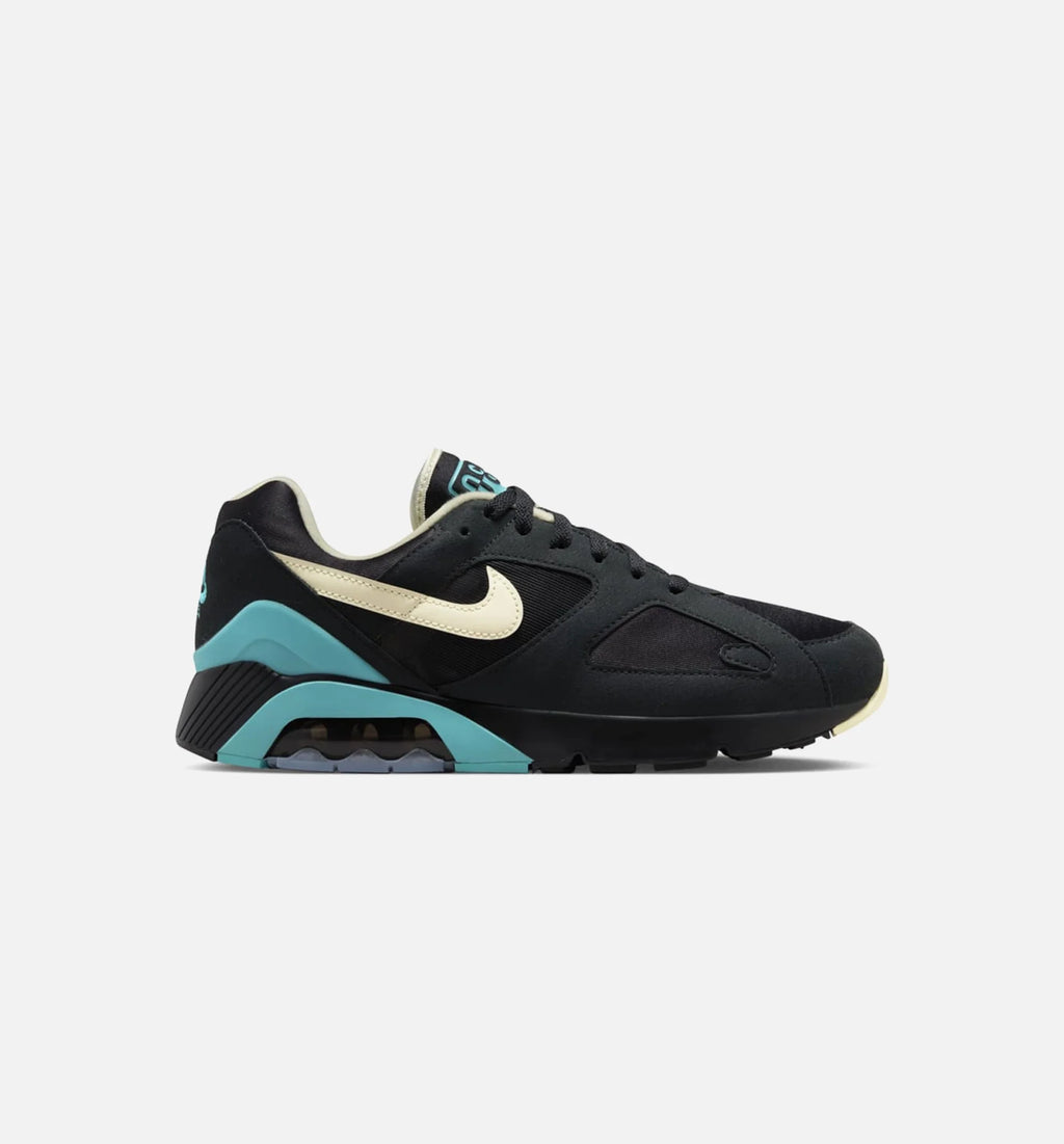 Air Max 180 Black and Dusty Cactus Mens Lifestyle Shoe Black Dusty Cactus Alabaster