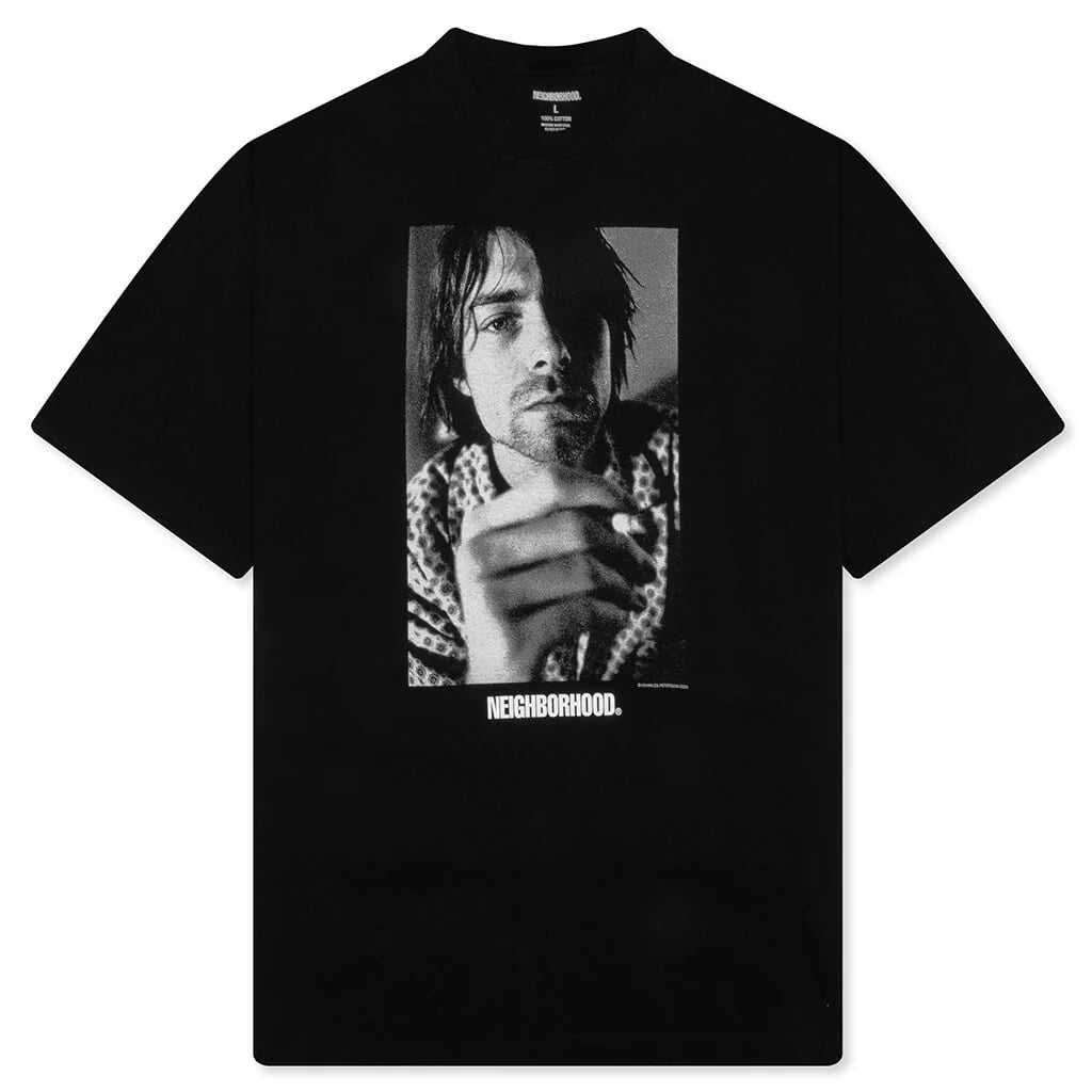 Neighborhood x Charles Peterson S S Tee 4 Black