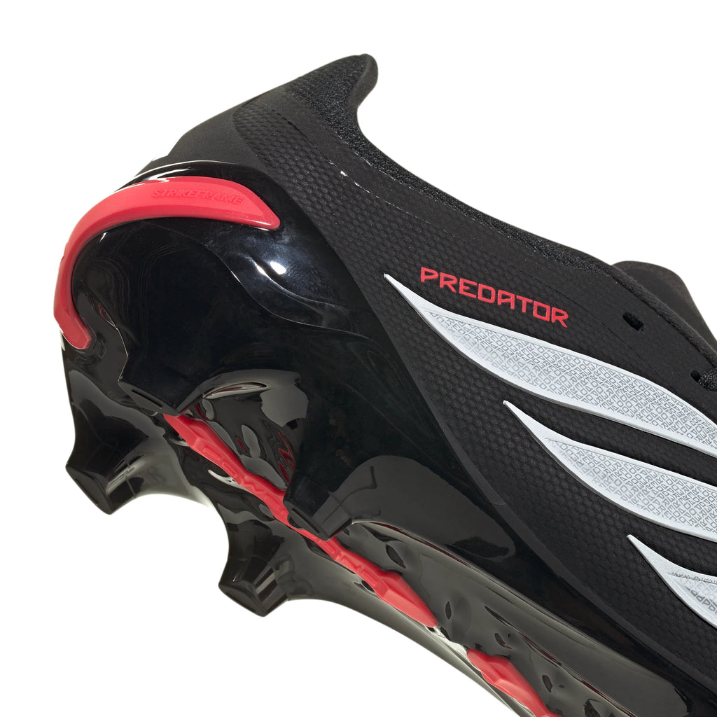 adidas Predator League FG Firm Ground Mens Soccer Cleats Black White Red