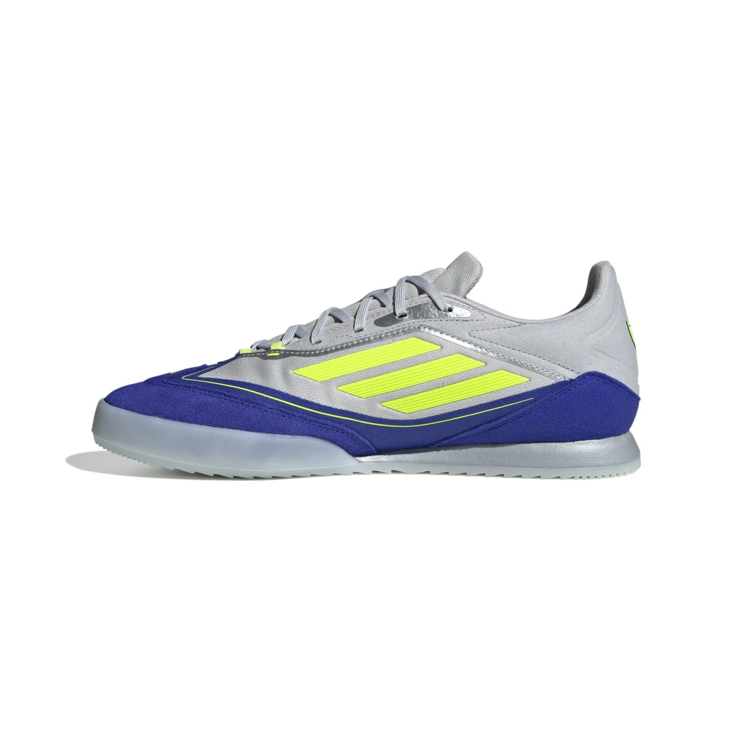 adidas F50 Messi Freestyle Indoor Boots Silver Yellow Blue