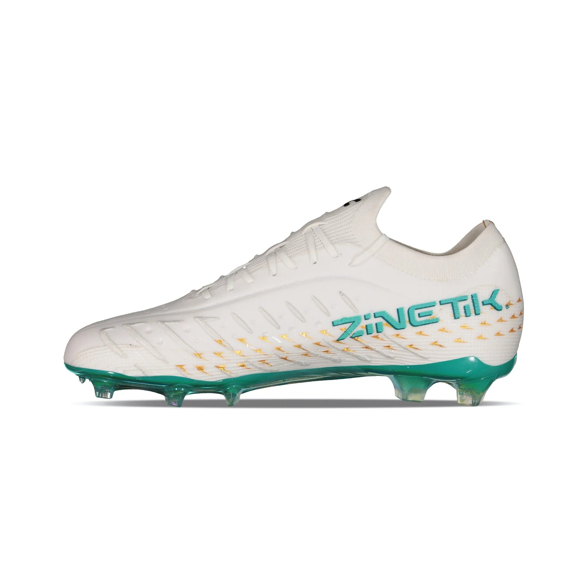 Charly Zinetik Firm Ground White Aqua