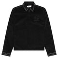 Brushed 1 4 Zip Jacket Black