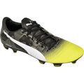 PUMA Evopower 33 Graphic FG Mens Soccer Cleats Yellow Black