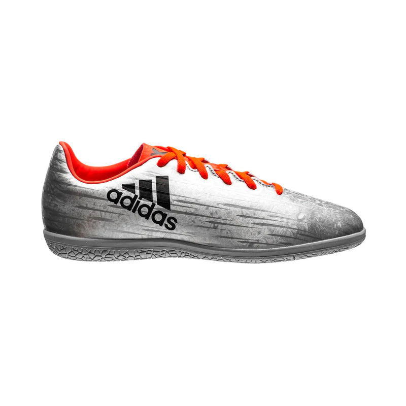 adidas X 163 IN Mens Soccer Shoes Silver Black Red