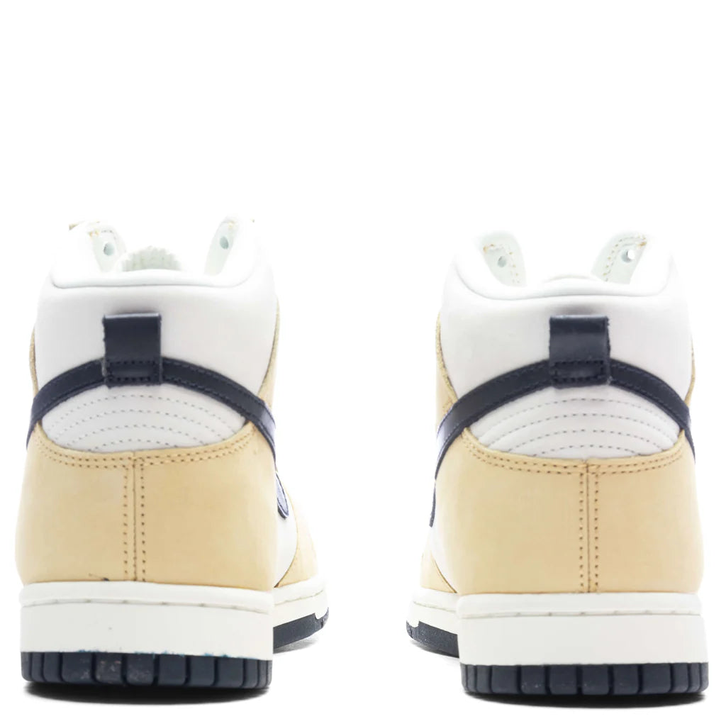 Womens Dunk High Premium Sail Obsidian Sesame