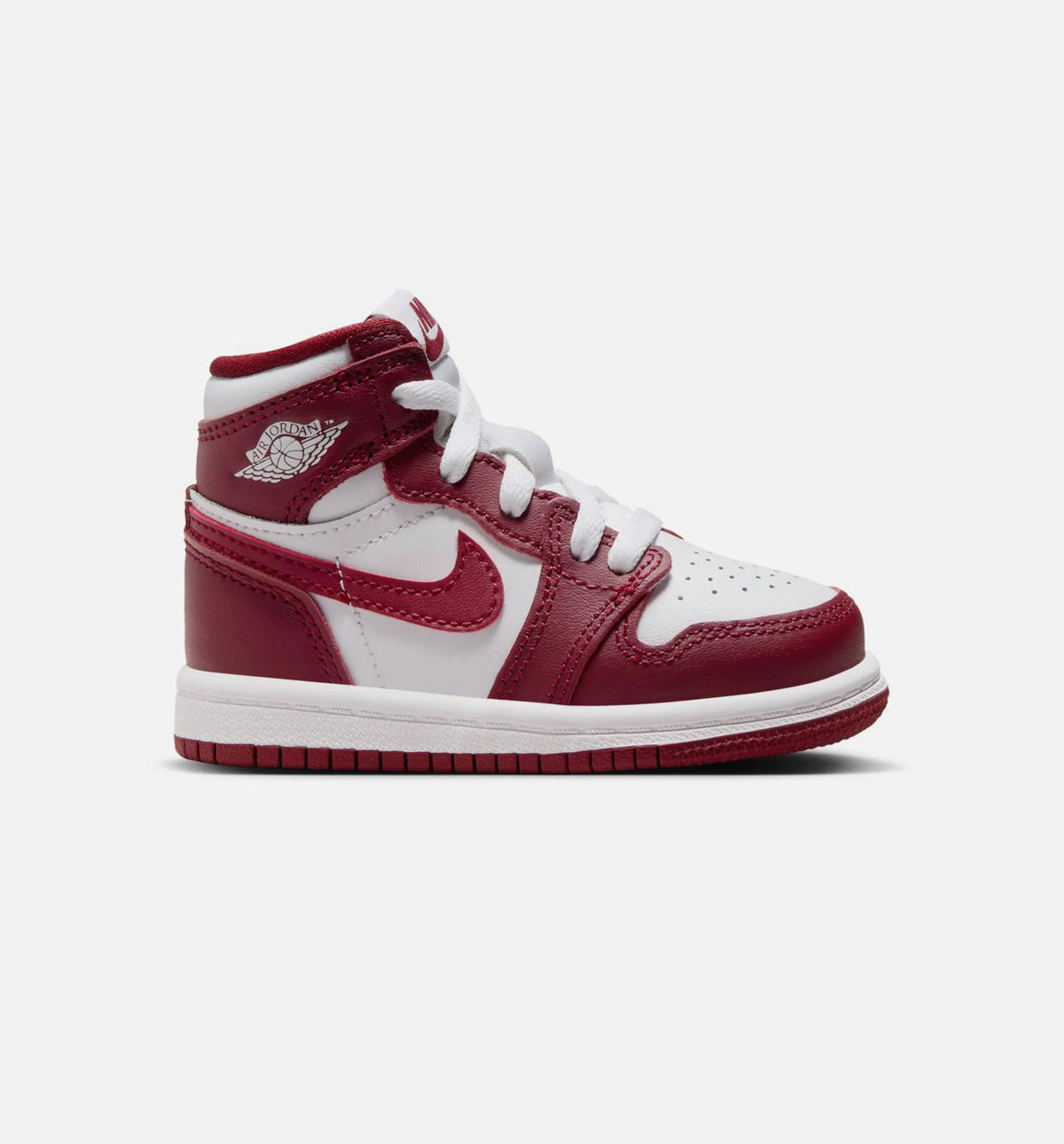Air Jordan 1 Retro High OG Artisanal Red Infant Toddler Lifestyle Shoe White Team Red
