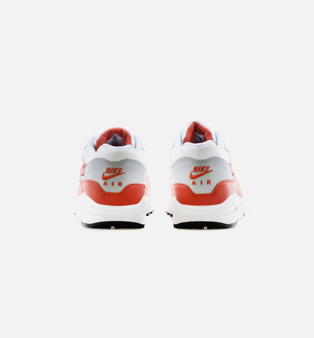 Air Max 1 LV8 Mens Lifestyle Shoe Orange White Grey