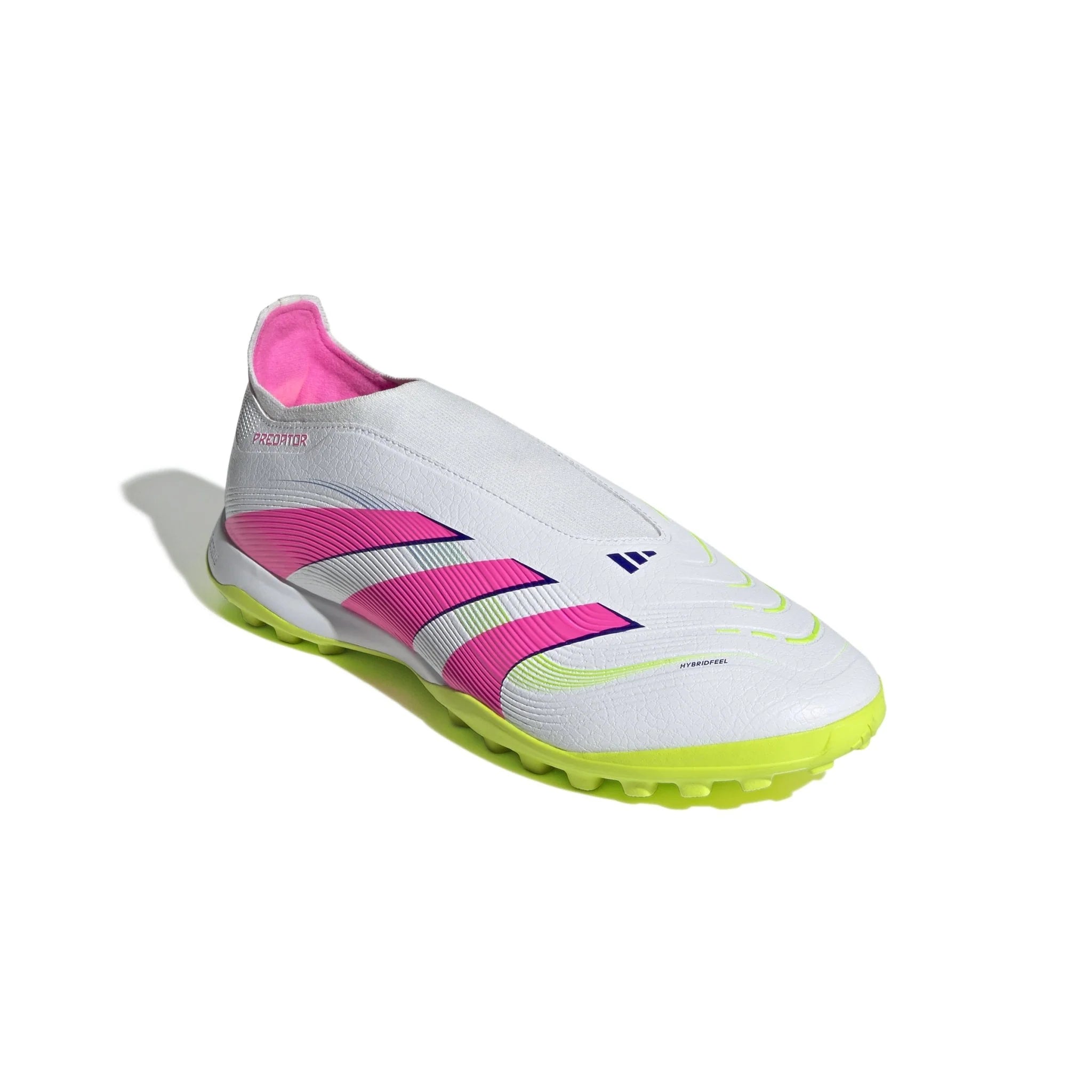adidas Predator League Laceless Turf Boots White Pink