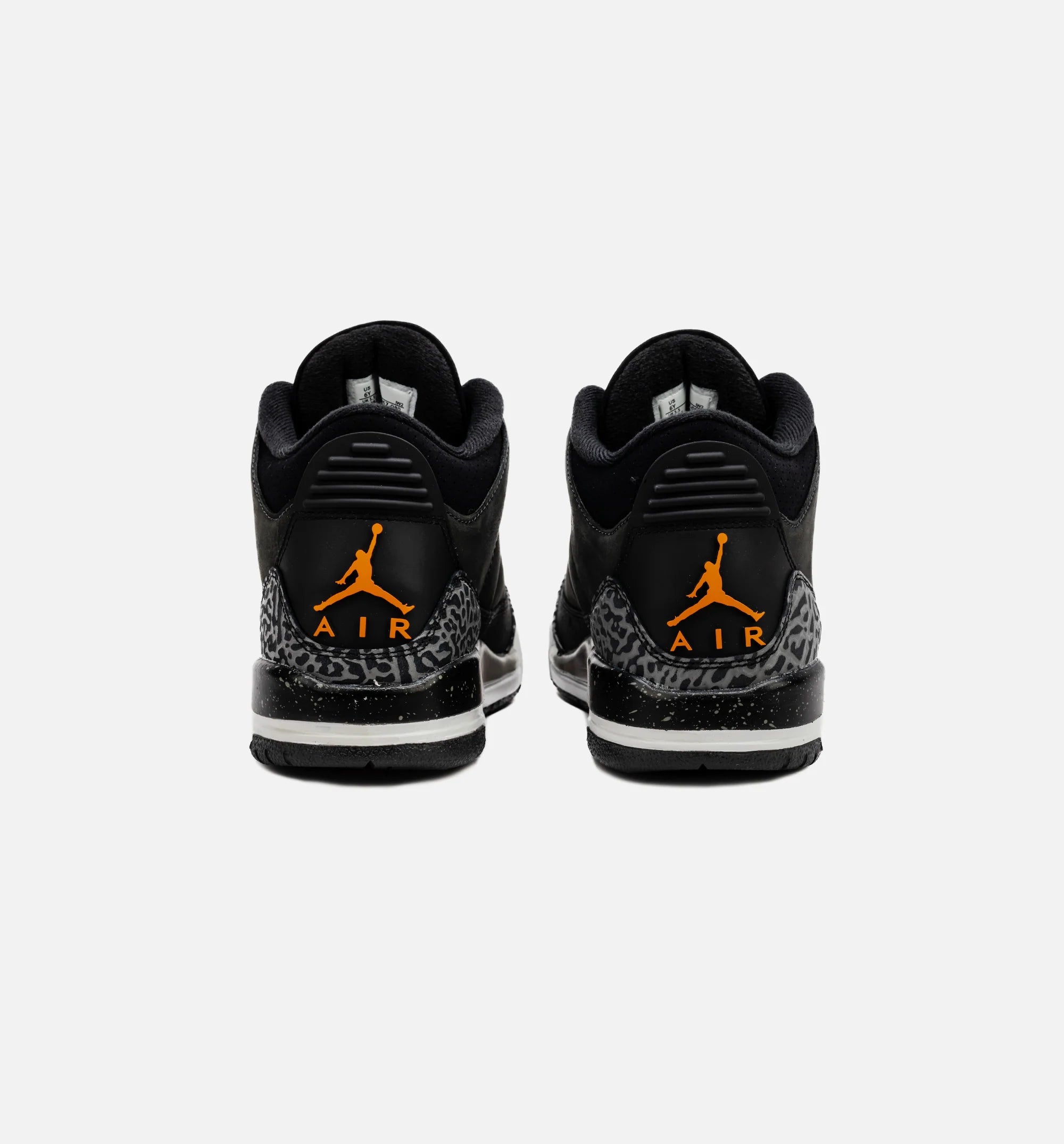 Air Jordan 3 Retro Fear Grade School Lifestyle Shoe Night Stadium Total Orange