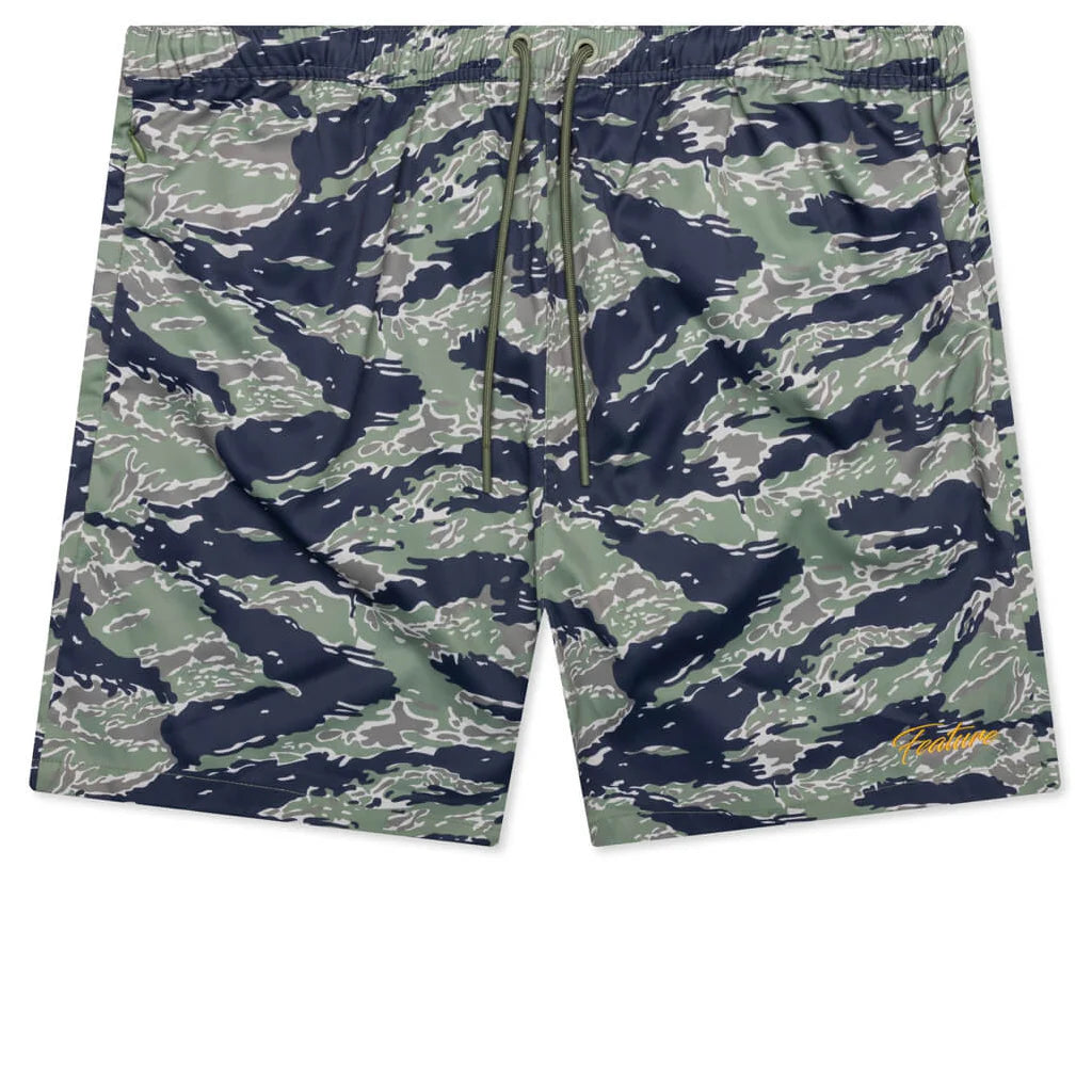 Winslow Swim Trunk Tiger Camo