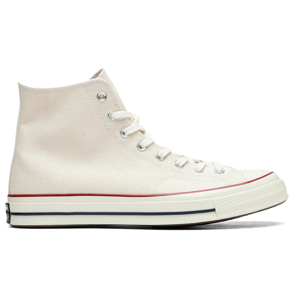 Chuck 70 Hi Parchment Garnet Egret