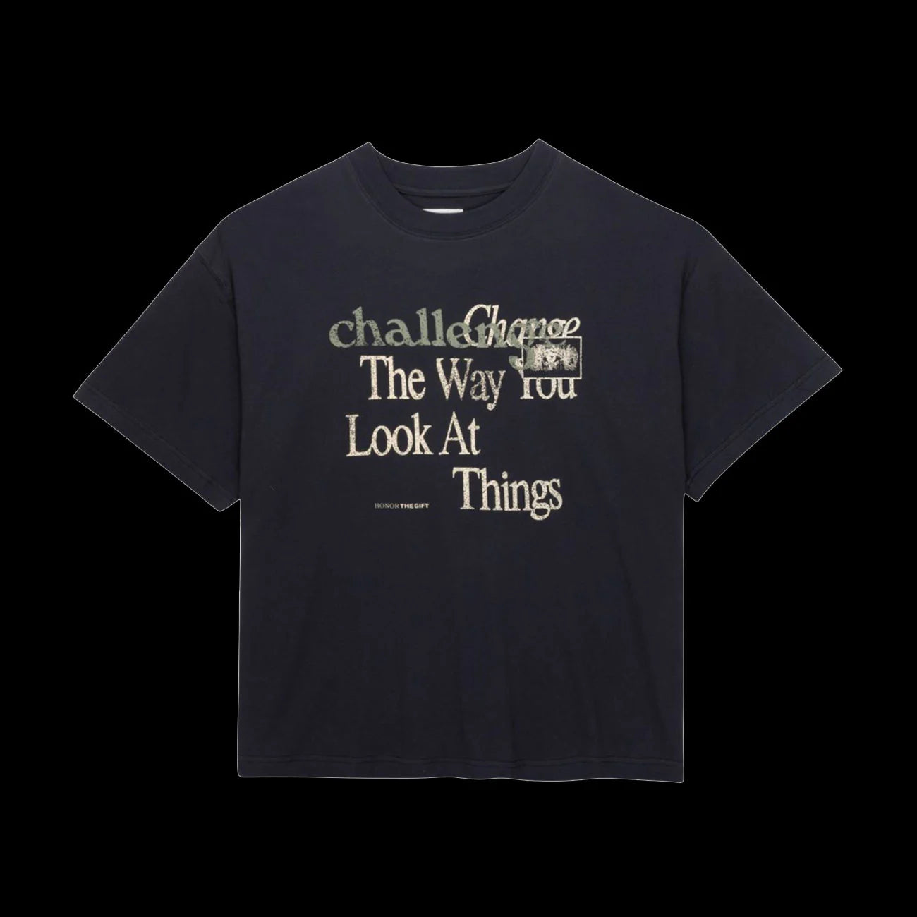 Honor The Gift Challenge T Shirt Black