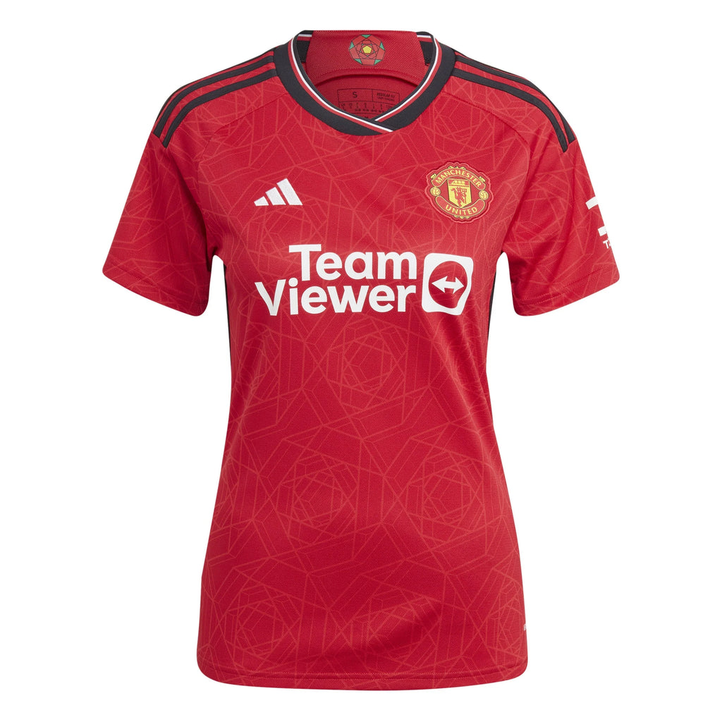 adidas Womens Manchester United Home Jersey 23