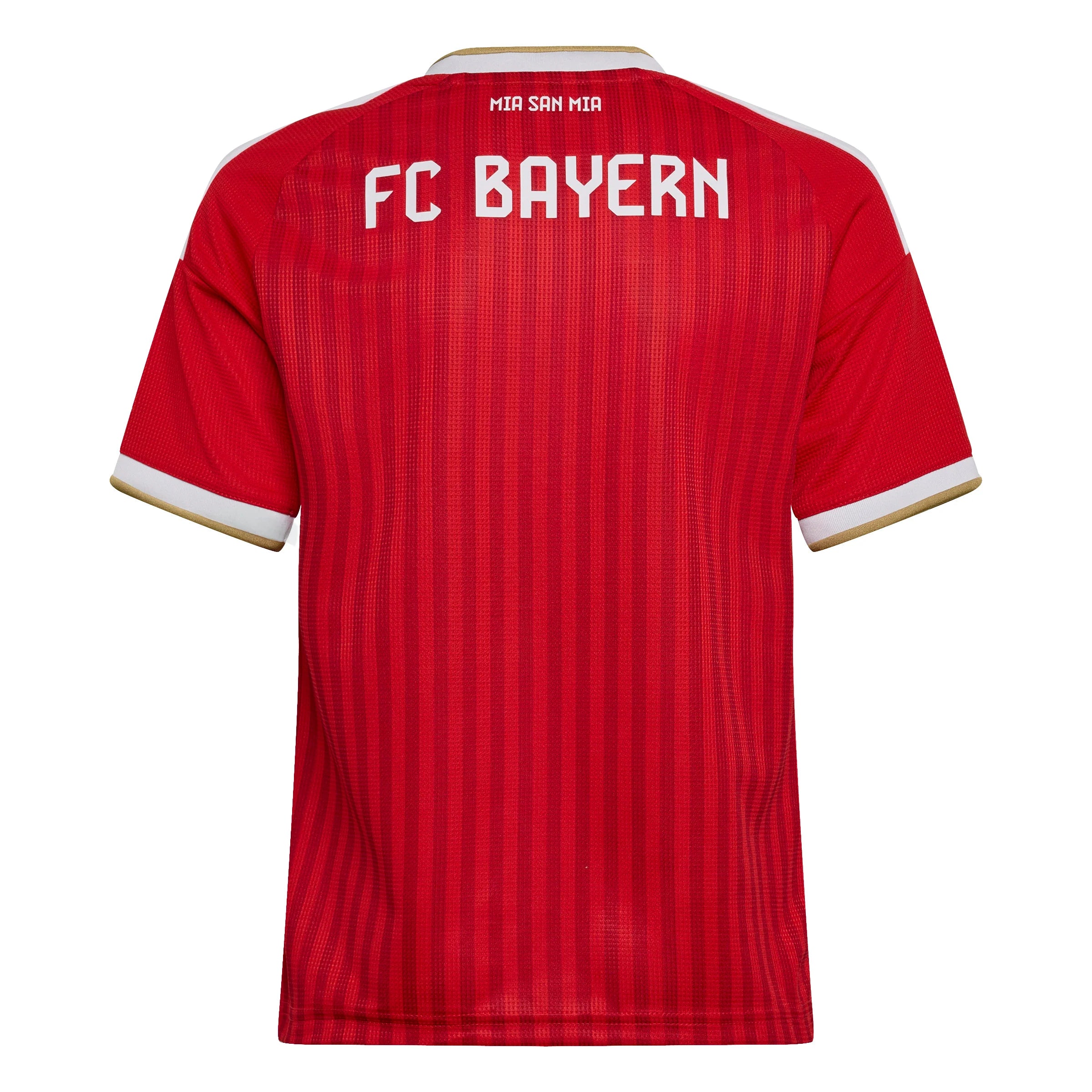 adidas FC Bayern Munich Home Youth Soccer Jersey 26 27 Scarlet White
